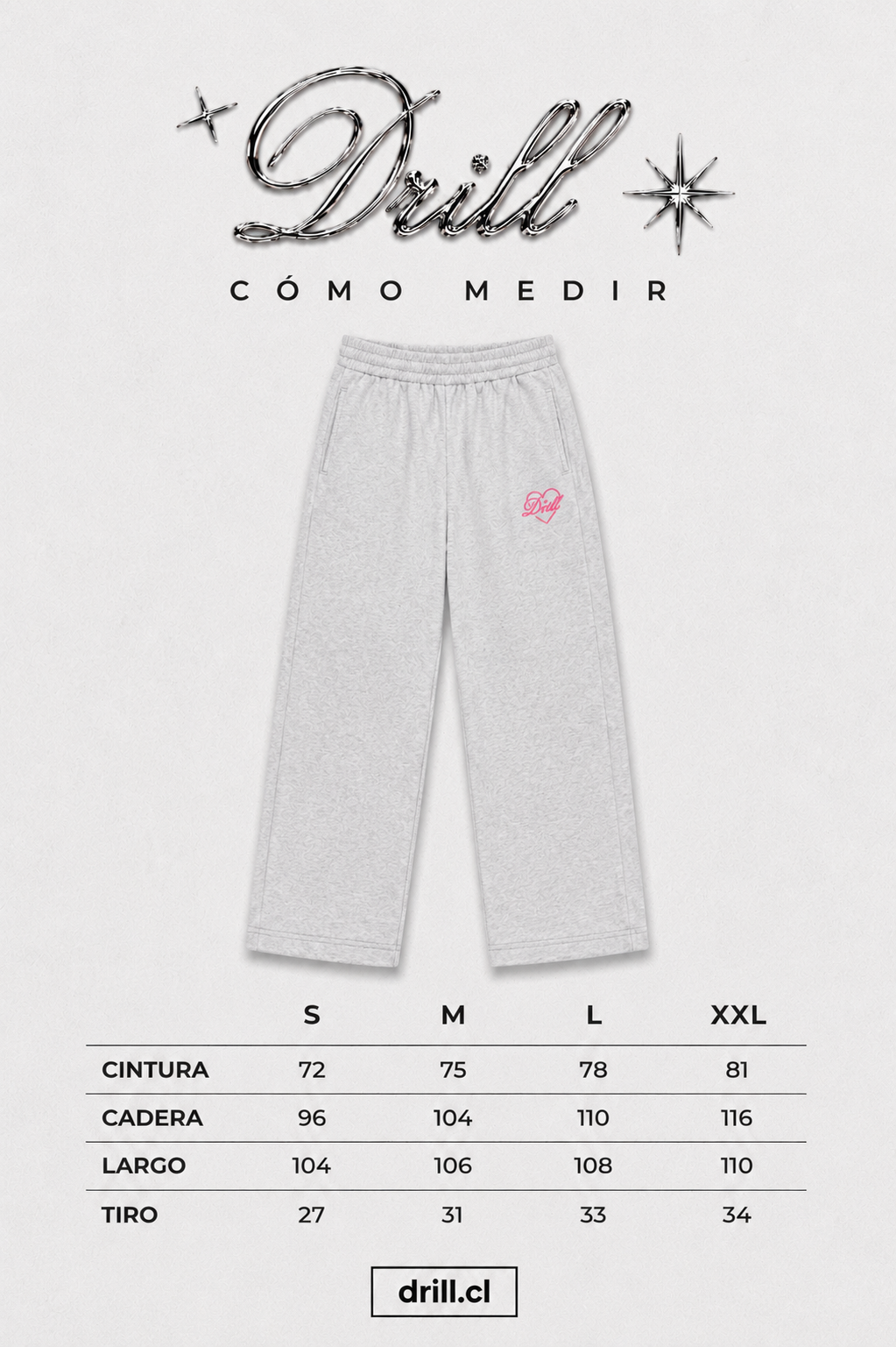 SWEATPANT LOVE SIMPLE 💗