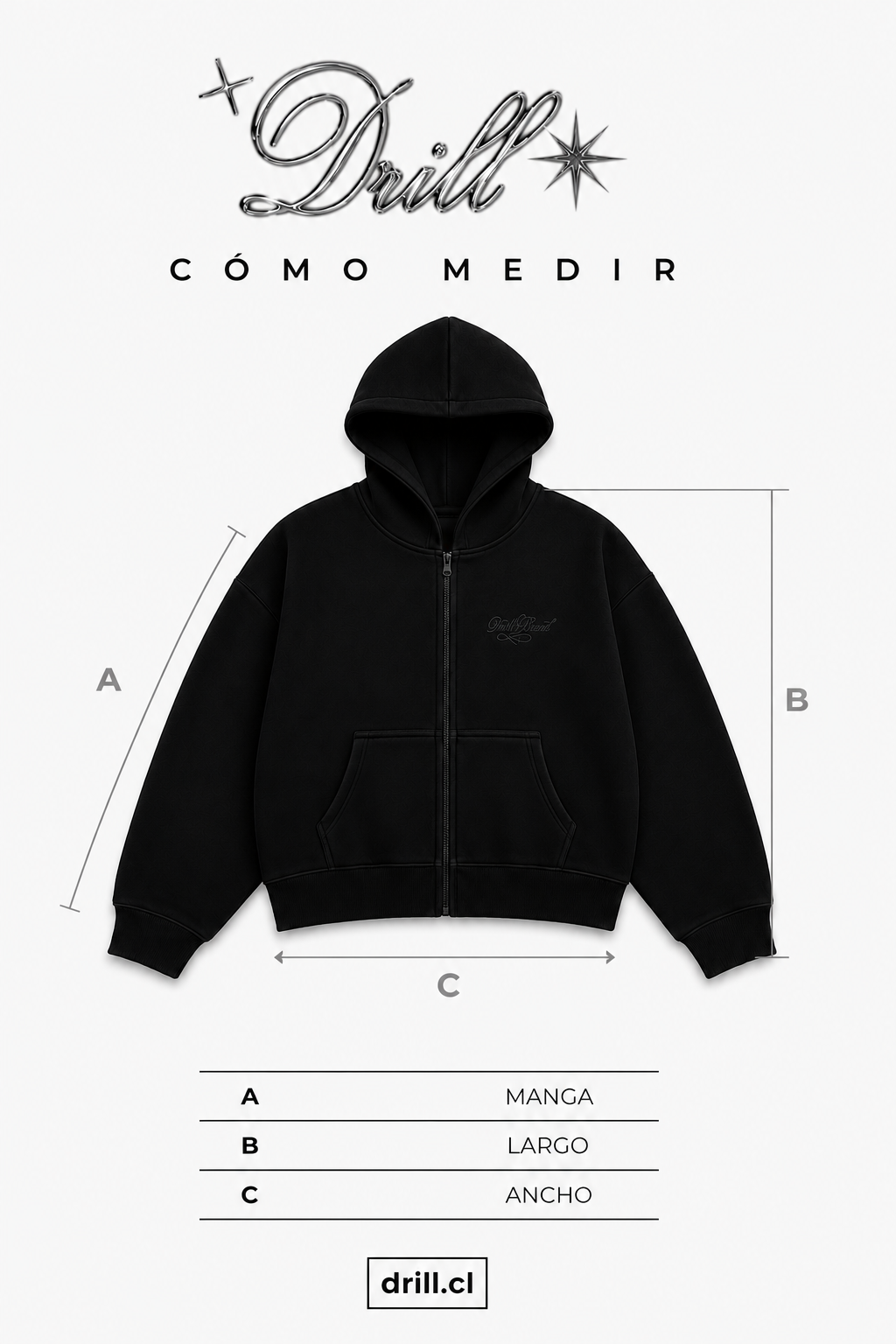 POLERON CREM NEGRO