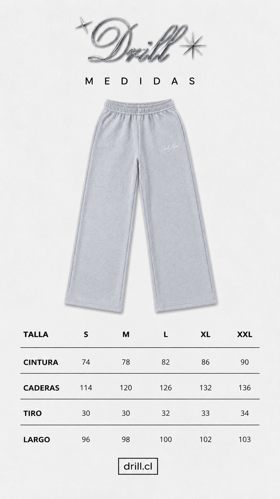 SWEATPANT BAGGY GRIS