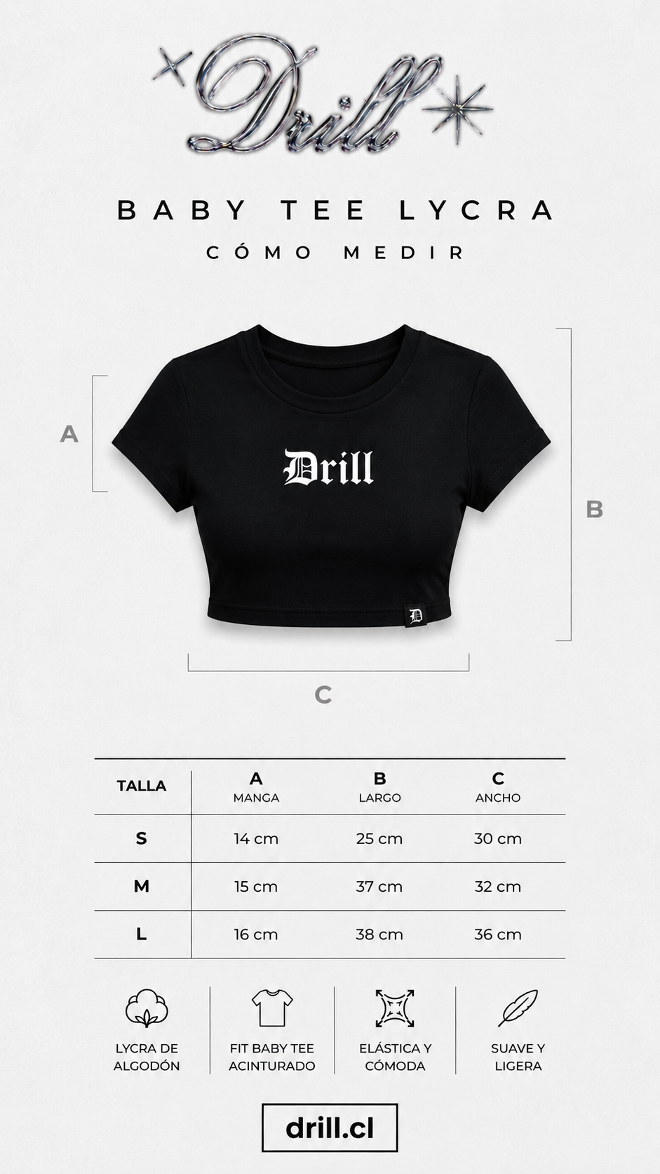 BABY TEE LYCRA