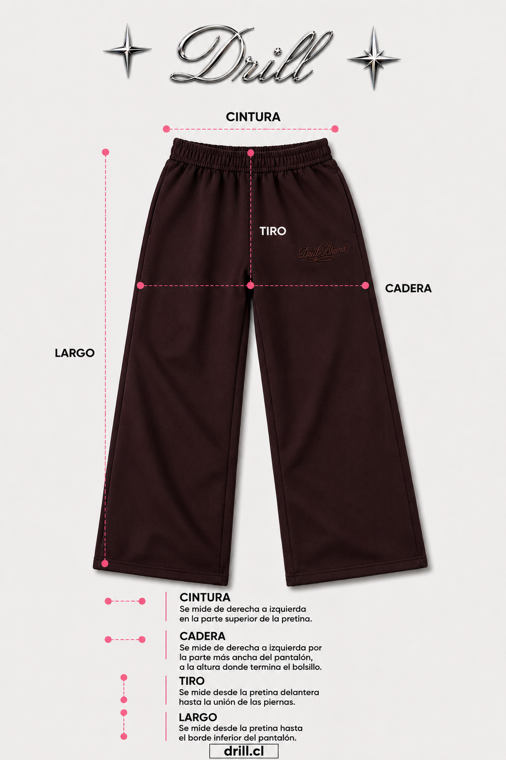 SWEATPANT BAGGY CHOCOLATE