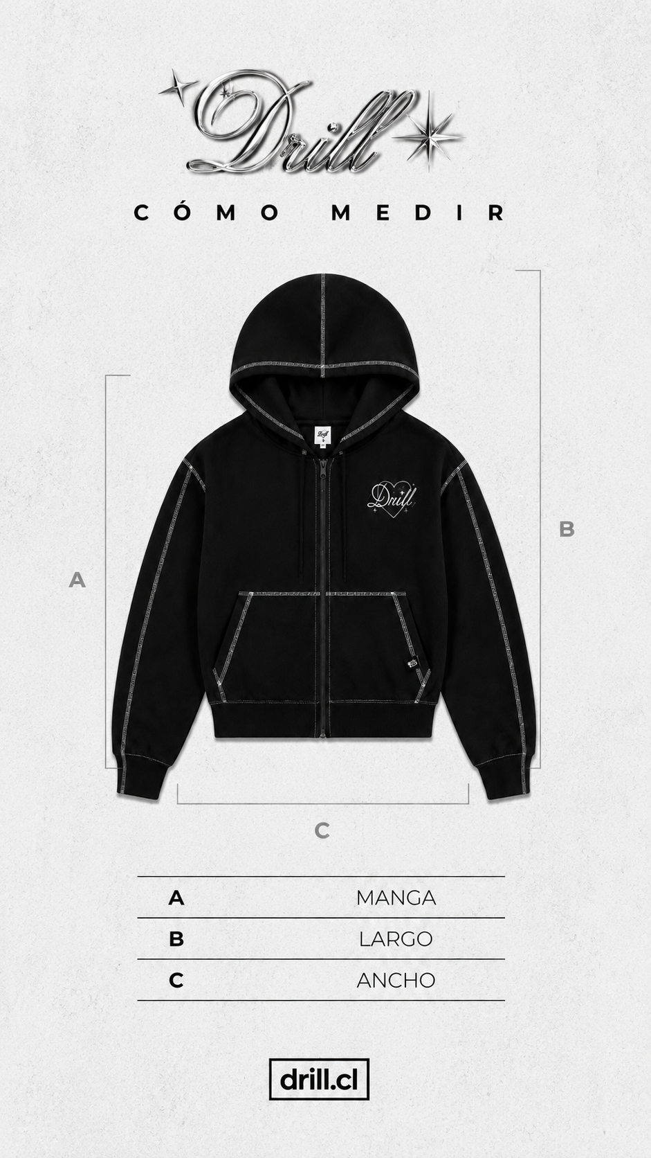 POLERON LOVE NEGRO (PREVENTA)