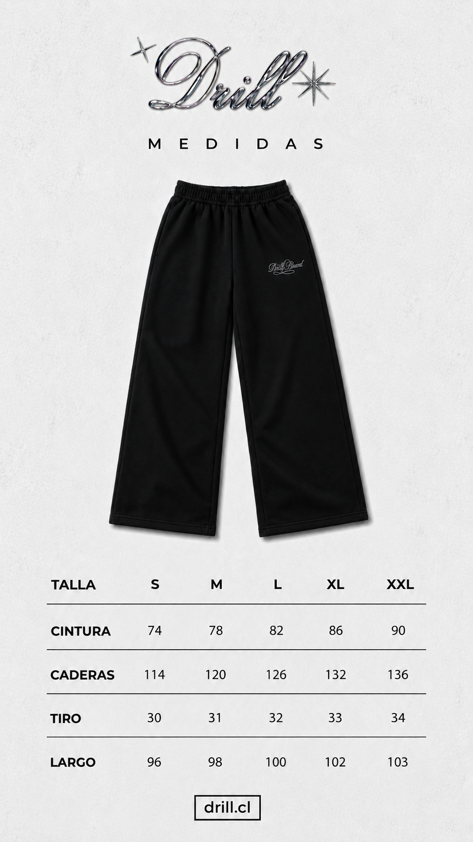 SWATPANT BAGGY NEGRO