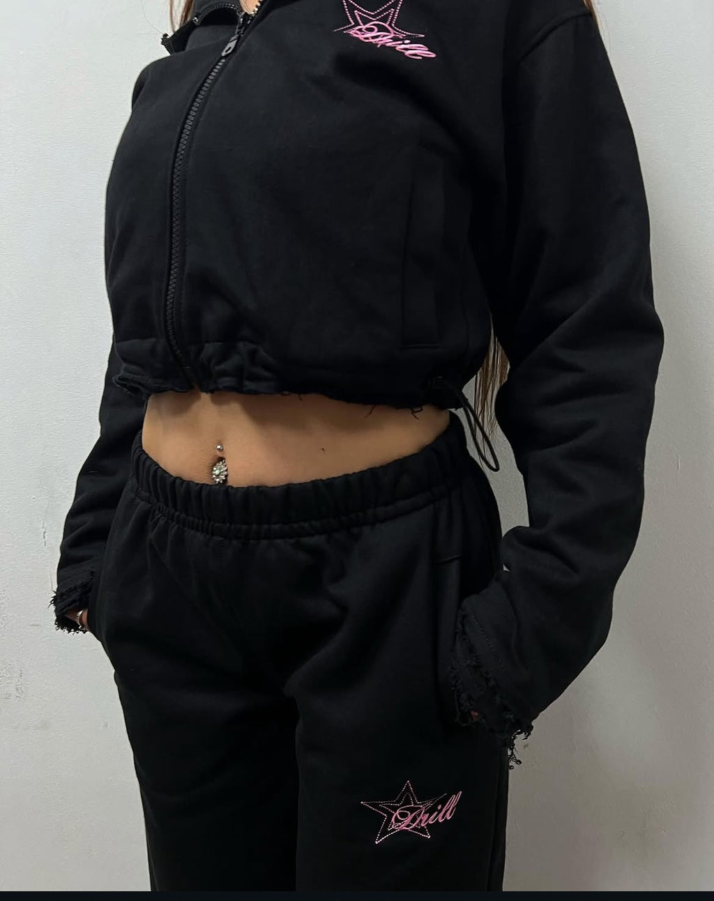 PANTALON NEGRO STARS (PREVENTA)