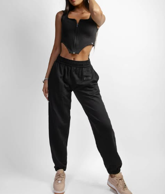 Classic Black Sweatpants - Elevate Your Comfort and Style